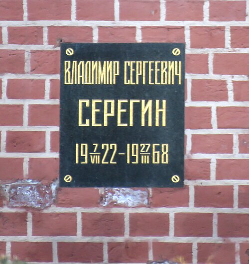 Владимир Серёгин